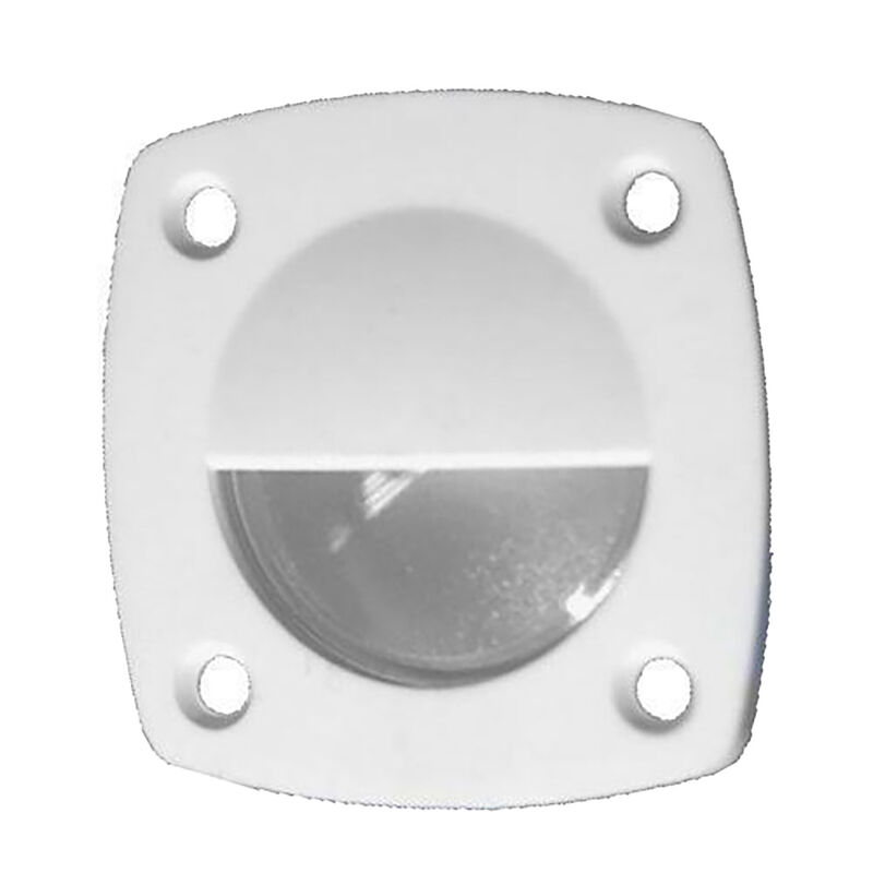 T-H Marine 2-1/4" Square LED Courtesy Companion Way Light, White Bezel, White LEDs, Exposed Fasteners image number 2