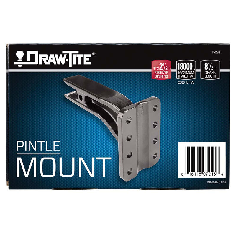 Draw-Tite Titan Pintle Hook Mounting Plate, Fits 2-1/2" Square Receiver image number 4