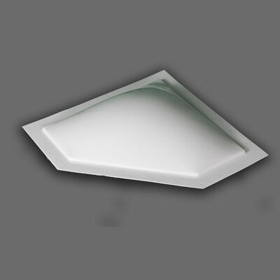 Neo Angle Thermoformed Polycarbonate RV Skylight, 24&rdquo; x 12&rdquo; White