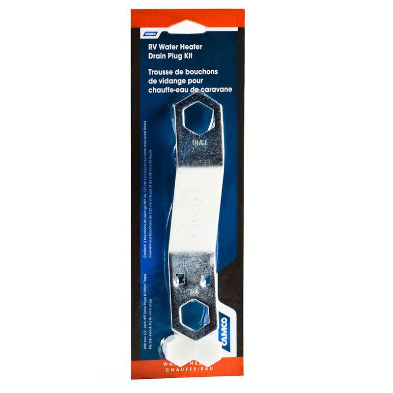 RV Water Heater Drain Plug Kit image number 2