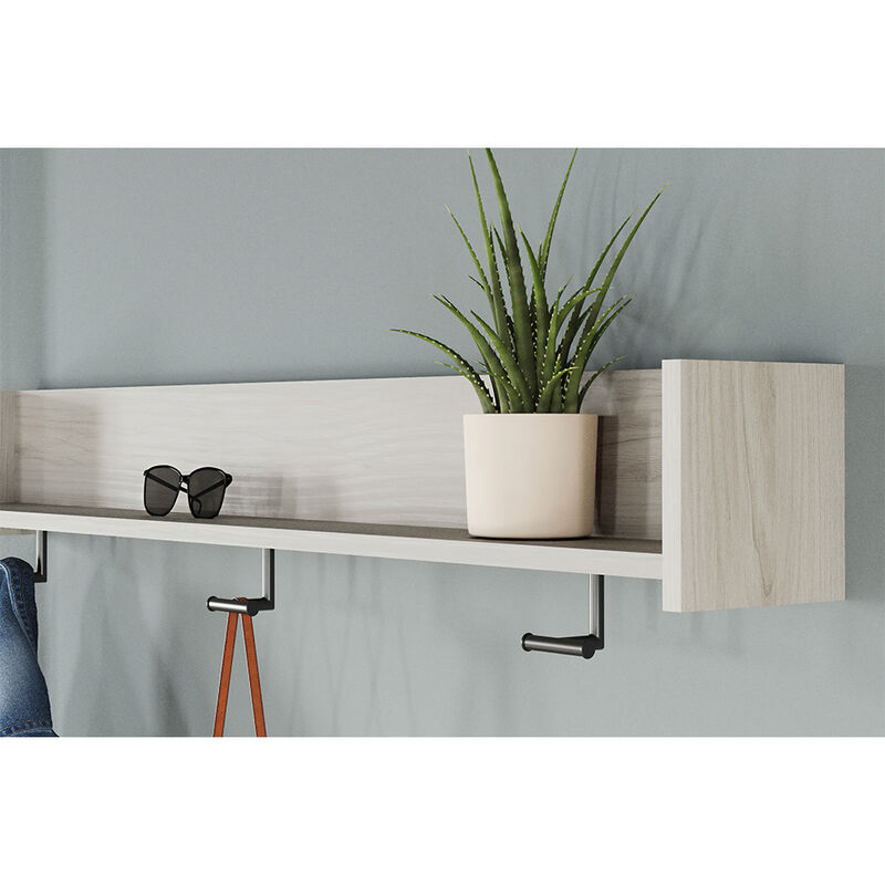 Socalle Wall Mounted Coat Rack with Shelf image number 2