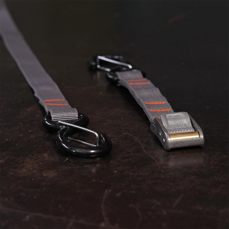 Rollercam Hook End 1" Wide Tie-Downs, 9' Long, Set of 2 image number 3