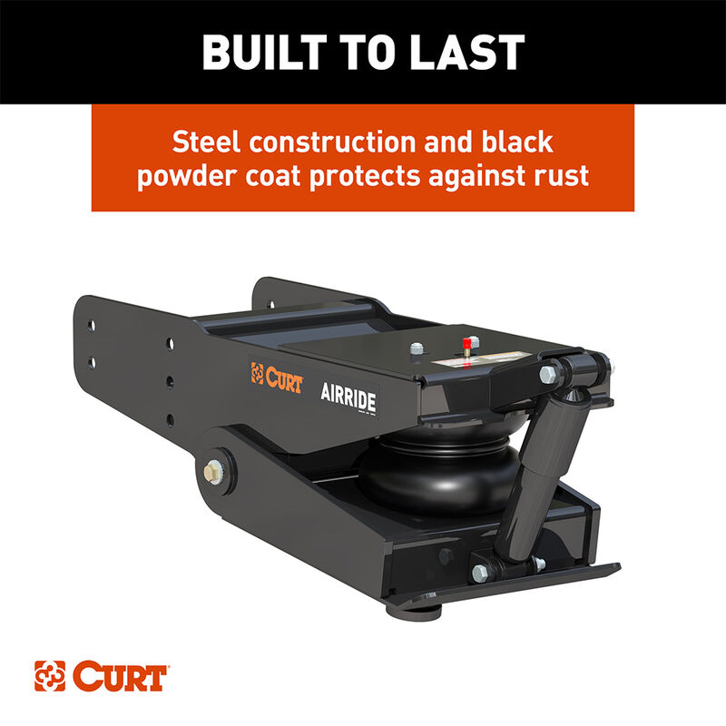CURT L05 Air Ride Pin Box, 21,000 lbs. image number 5