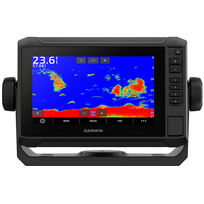 Garmin ECHOMAP UHD2 74sv Chartplotter Fishfinder Combo with US Coastal Maps, No Transducer image number 1