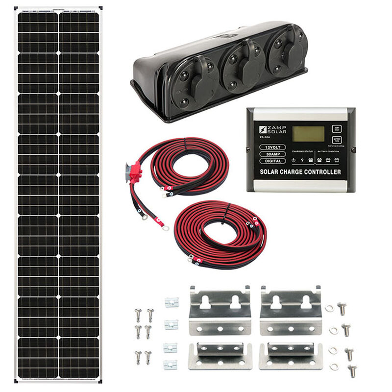 Zamp Solar 90-Watt Long Roof Mount Kit image number 1