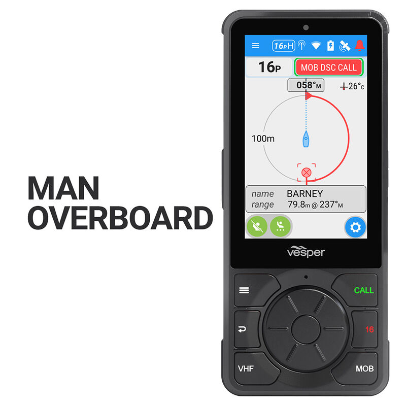 Vesper Cortex H1P Portable Wireless Handset with Charging Cradle image number 9