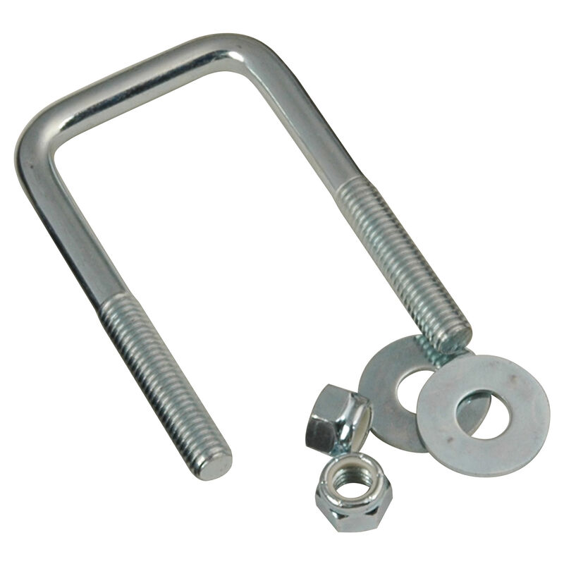 Smith Zinc-Plated U-Bolt, 4"L x 2-1/8"W image number 1