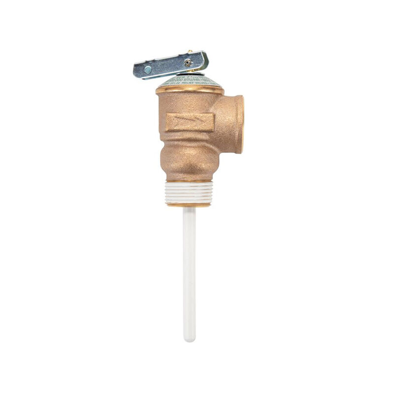 Camco Water Heater Temperature and Pressure Relief Valve, 3/4" Valve, 4" Probe, 150 PSI image number 4