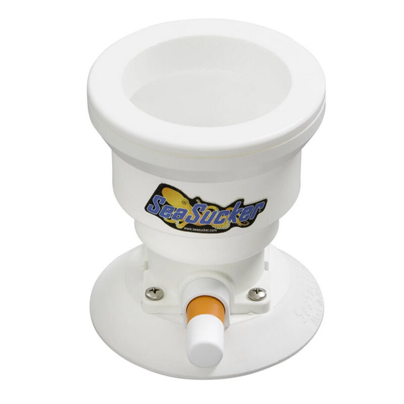 SeaSucker 1-Cup Holder, Horizontal Mount, White image number 1