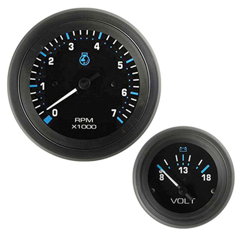 Sierra Eclipse 2nd Engine Outboard Gauge Set, Sierra Part #69725P image number 1