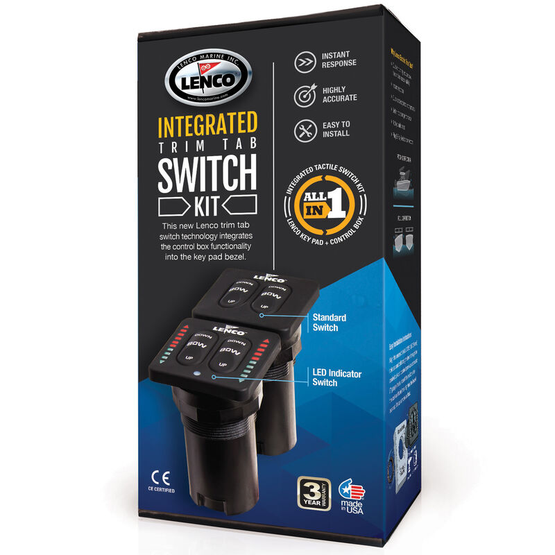 Lenco Standard One-Piece Integrated Tactile Switch For Single Actuator Systems image number 1