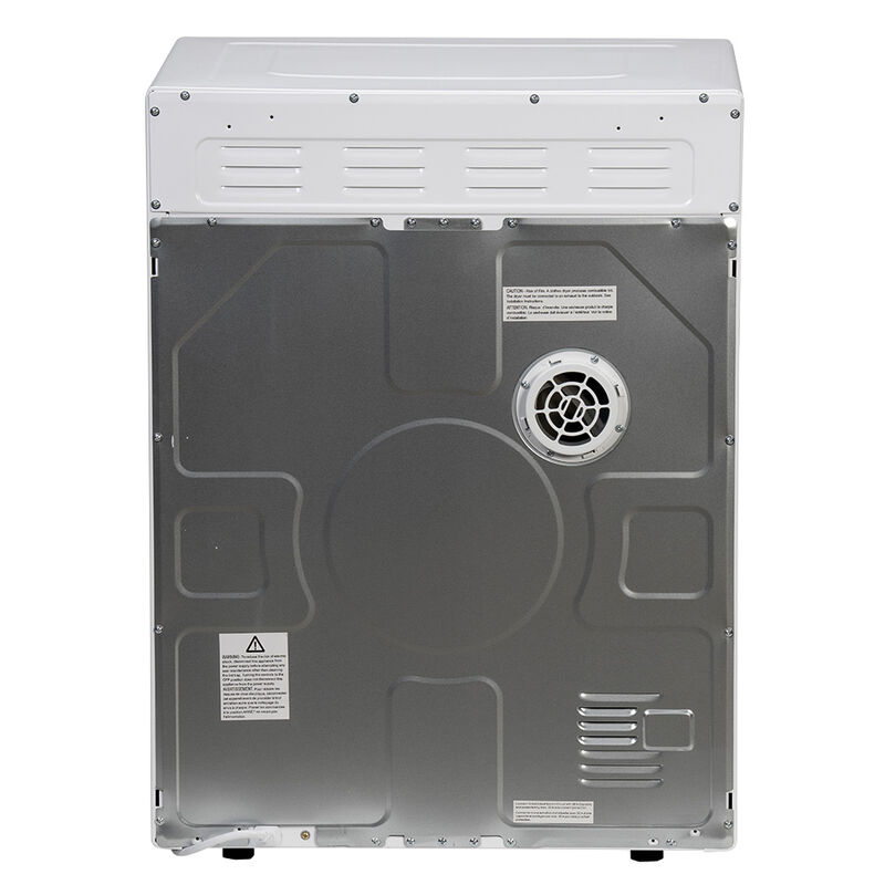 InVision Stackable Dryer 3.5 Cu. Ft. Vented - White image number 5