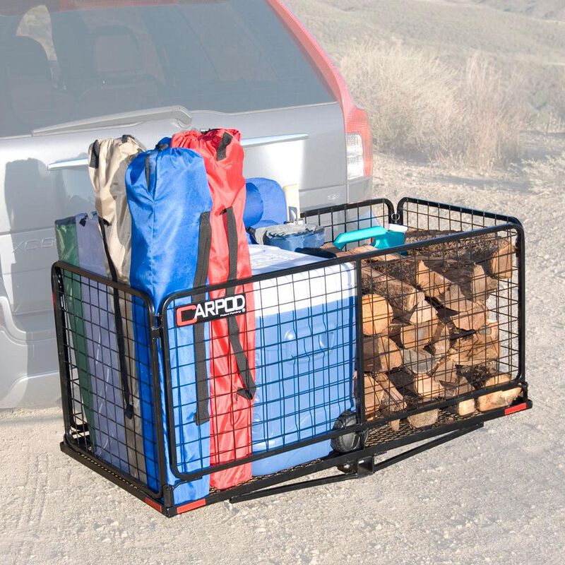 Cargo Carrier Basket with 4 inch Raised Folding Shank image number 3