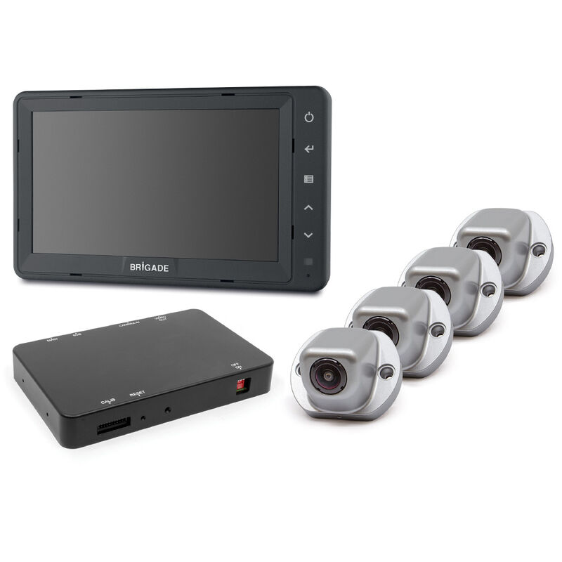 Brigade Electronics Backeye 360 HD System with 7" Monitor image number 1