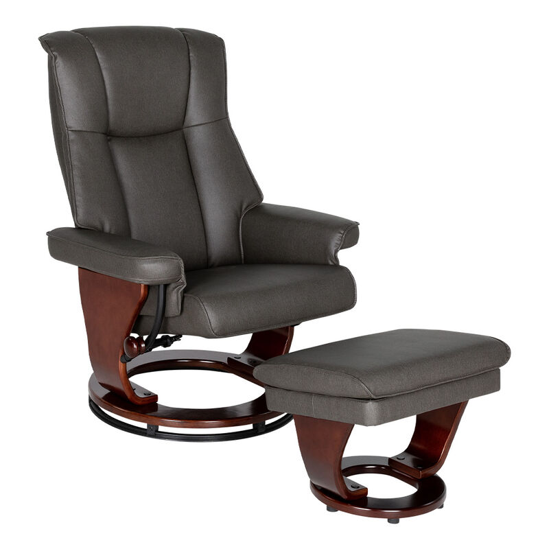 Thomas Payne Luxury Euro Chair with Storage Ottoman image number 1