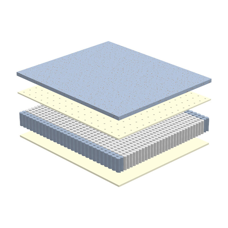 Cozyway 12" Copper Gel Foam Coil Mattress, Short Queen | Mattress in a box image number 9