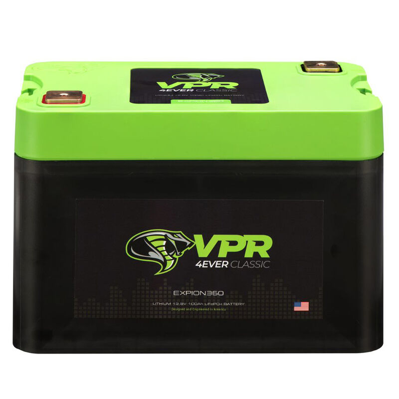 Expion360 VPR 4EVER Classic Group 27 100Ah Lithium Battery image number 1