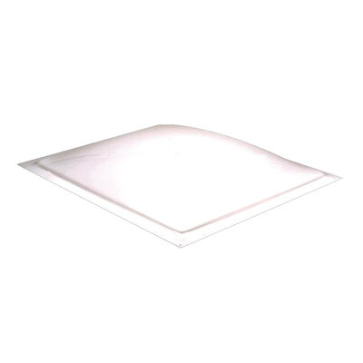 Thermoformed Polycarbonate 18.25&rdquo; x 18.25&rdquo; RV Skylight, White
