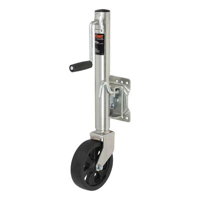 CURT Marine Jack, 1,500 lbs. wt. capacity, 10" travel, 8" dia. wheel