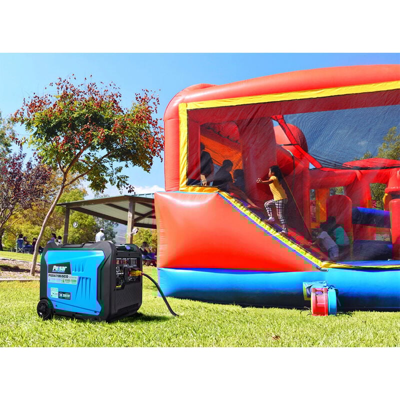 Pulsar 7,250-Watt Super Quiet Dual Fuel Inverter Generator with CO Alert and Remote Start image number 9