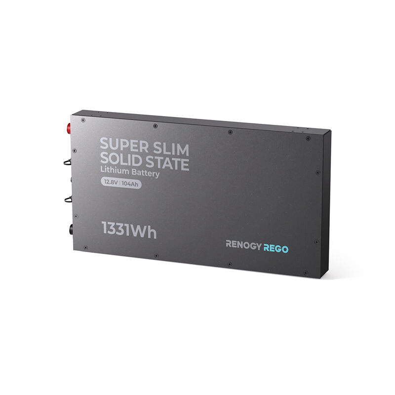 Renogy REGO 12V 104Ah Super Slim Solid State LiFePO4 Battery image number 1
