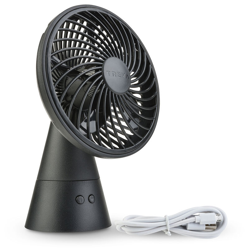 Treva 5" Rechargeable Oscillating Fan image number 3