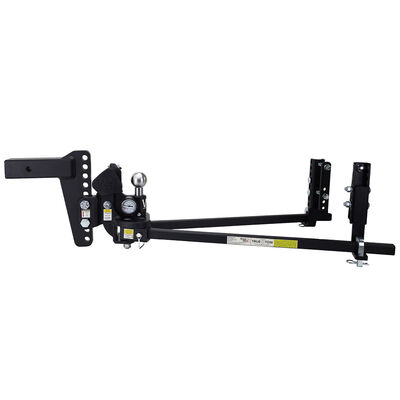 Weigh Safe True Tow Weight Distribution Hitch W/ Built-In Scale, 2.5" Shank, 8" Drop, 12.5K