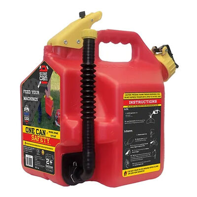 SureCan 2+ Gallon Gasoline Type II Safety Can