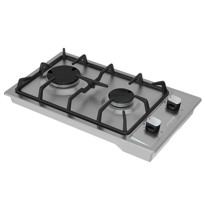 CONTOURE Deluxe 2-Burner Built-In Gas Cooktop with Electronic Ignition, Stainless Steel &ndash; Camping World Exclusive! image number 6