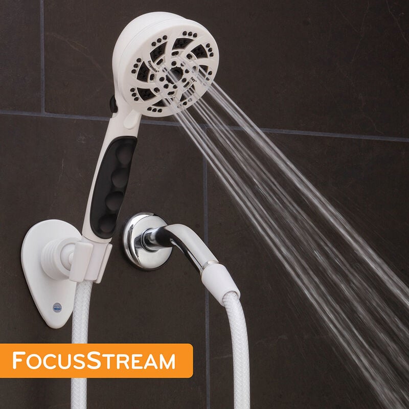 Oxygenics Fury RV Handheld Shower Head Kit, White image number 11