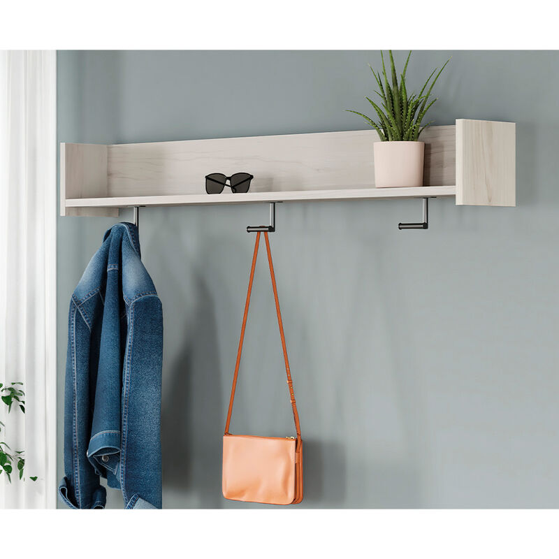Socalle Wall Mounted Coat Rack with Shelf image number 3