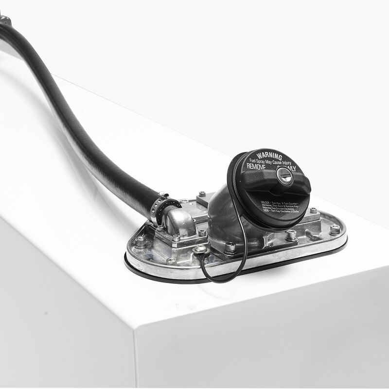 Vector Elite 100 Gallon DOT Transfer Fuel System w/GPI 8 GPM Pump, White image number 3