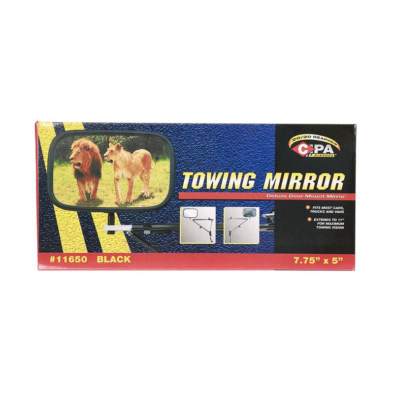 Deluxe Door Mount Towing Mirror image number 2