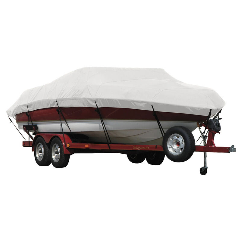 Exact Fit Sunbrella Boat Cover For Four Winns Sundowner 215 W/Ski Pylon Pocket image number 1