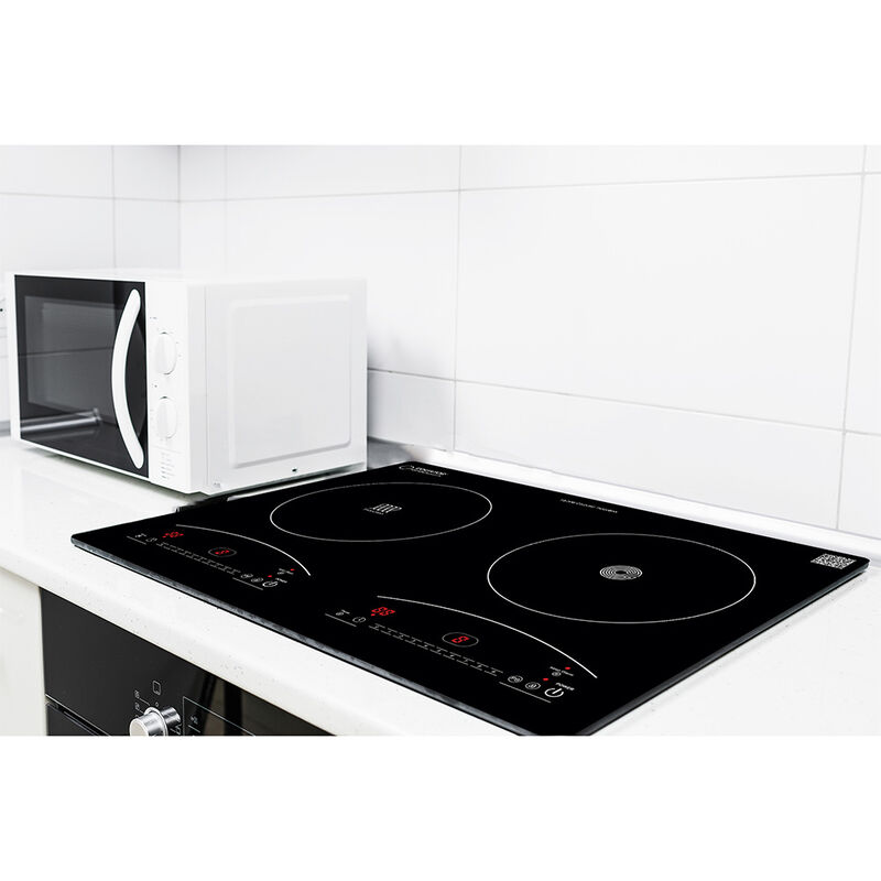 Equator 20" One Induction and One Ceramic Electric Hybrid Cooktop, Black image number 18
