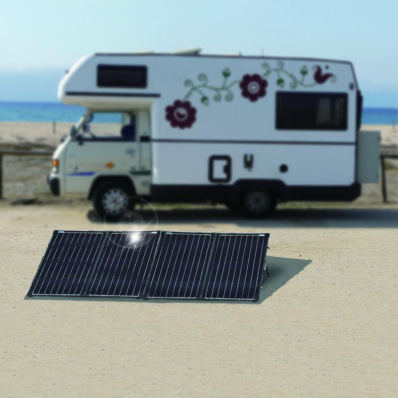 ACOPOWER PTK 200W Portable Solar Panel Suitcase with 20A Charge Controller image number 3