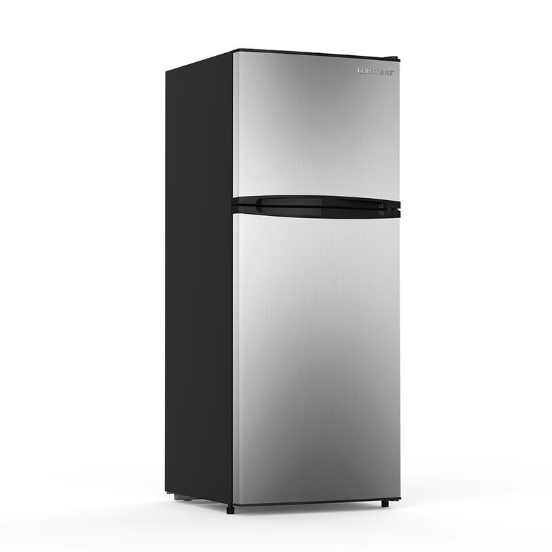 CONTOURE 10.7 cu. ft. 12V DC Power Frost-Free Compact Refrigerator, Stainless Steel &ndash; Camping World Exclusive! image number 4