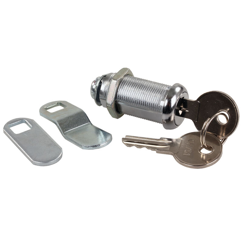 JR Products 1-3/8" Standard Compartment Door Key Lock image number 1