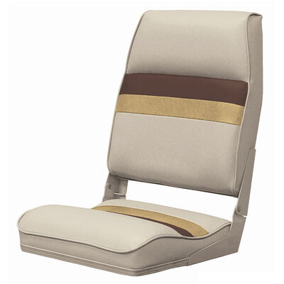 Toonmate Deluxe Pontoon High-Back Folding Boat Seat