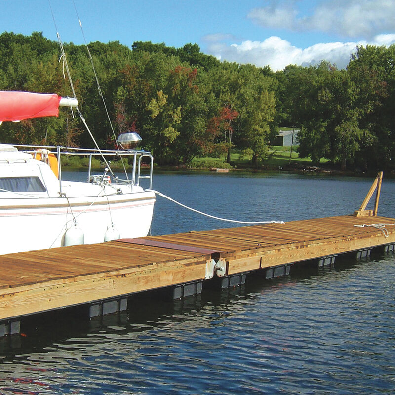 Dock Float Black 24"x48"x16" image number 2