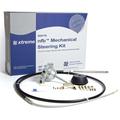 SeaStar Xtreme No Feedback Mechanical Steering Kit with Tilt Helm
