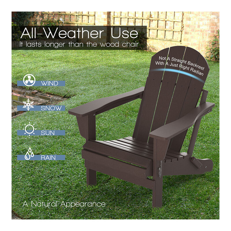 Upland Folding Adirondack Chair image number 7