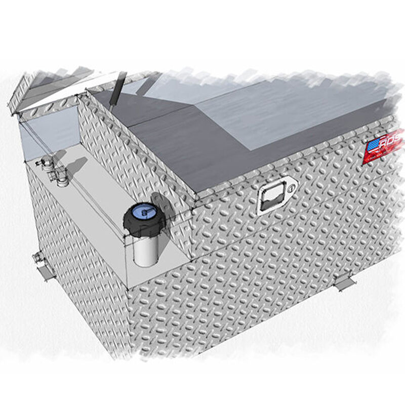 Auxiliary Combo Fuel & Tool Boxes, 91 Gallon image number 5