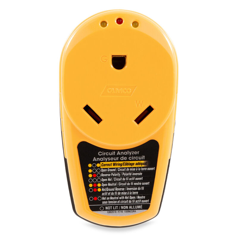 Camco 55311 Power Grip RV 30A Circuit Analyzer image number 1