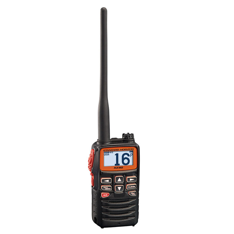 Standard Horizon HX40 Ultra Compact 6W Handheld VHF Radio image number 1