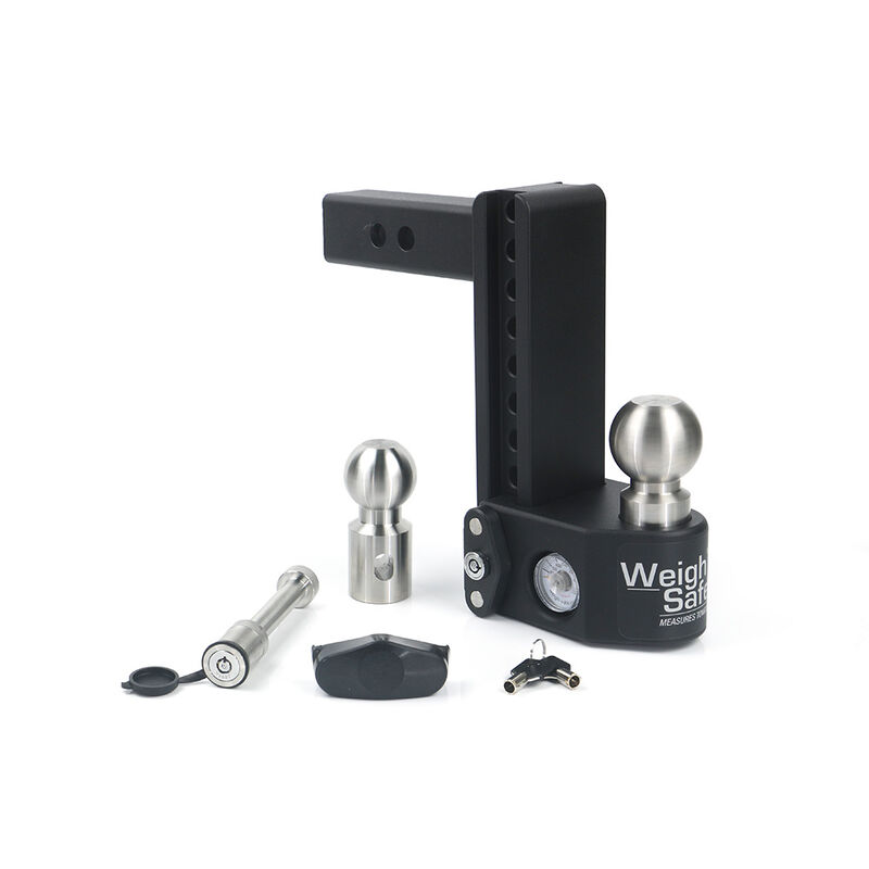Weigh Safe Steel Drop Hitch w/Keyed Alike Key Lock and Hitch Pin image number 4