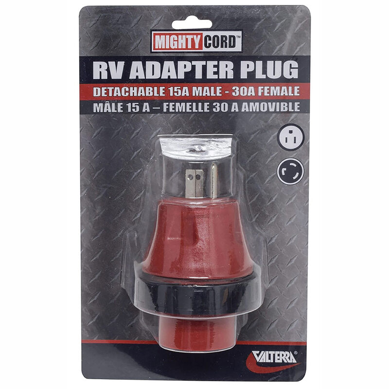 Valterra A10-1530DAVP Mighty Cord 15A to 30A Detachable Adapter Plug image number 3