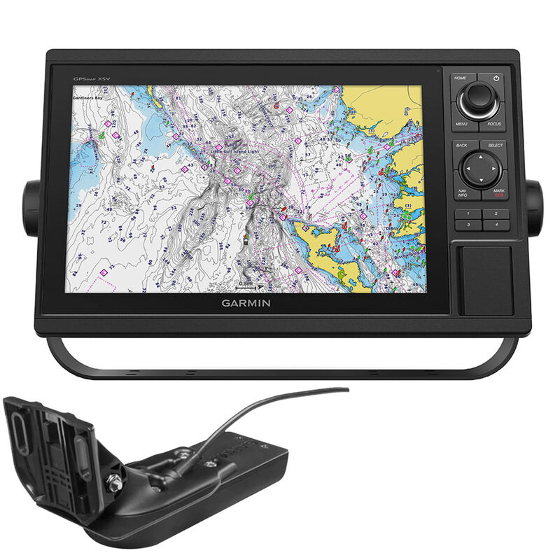 Garmin GPSMAP 1242xsv GPS Fishfinder Combo GN+ with GT52-TM Transducer image number 1