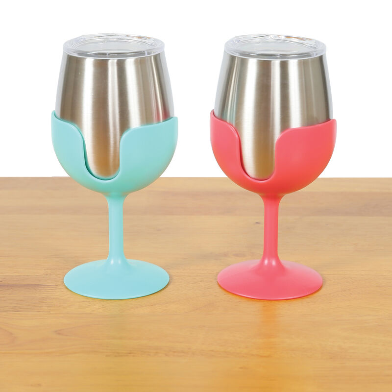 Camco Stainless Steel Wine Tumbler with Removable Stem image number 15