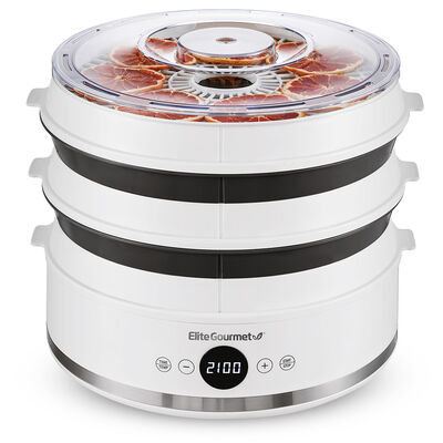 Elite Gourmet EFD523 5-Tray Digital Food Dehydrator